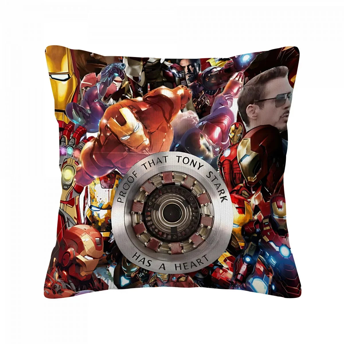 Iron Man Cushion Covers  Cushions Cover for Sofa Home Decorations Anime Interior Decoration Decorative Pillowcase Pillow
