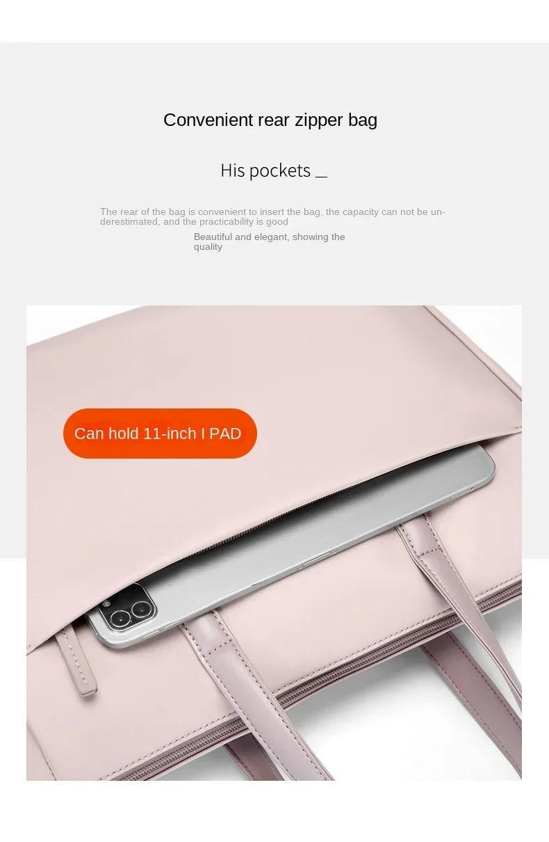 GOLF Women's Business Bags Briefcases Laptop 15 Inch Bag Commuter Handbag Lady Casual College Shoulder Bags for Women Trend 2024