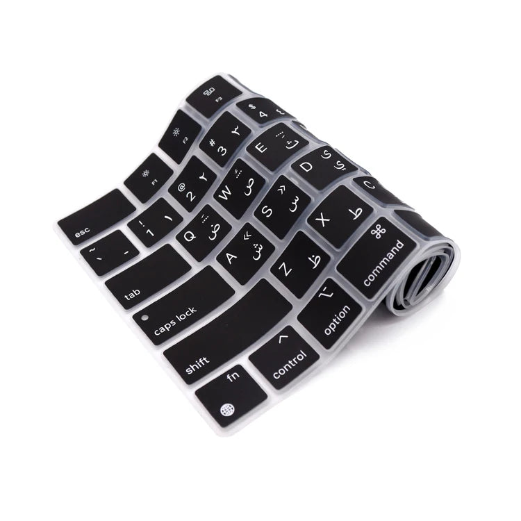 Persian Arab Arabic Letter Keyboard Cover Skin for MacBook Air 13 M2 A2681 2023 Pro 14 16  A2442 A2485 A2779 Pro16 A2780 2022