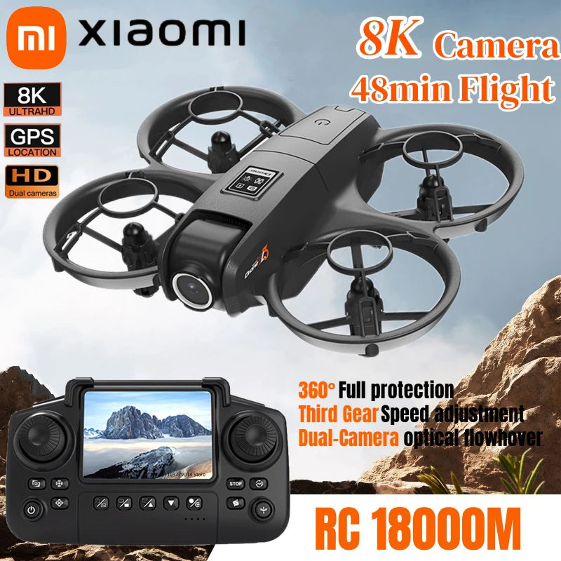 Xiaomi YT3 Drone 8K 5G GPS Professional HD Aerial Photography Remote Control Aircraft HD Dual Camera Quadcopter Toy 2025 NEW