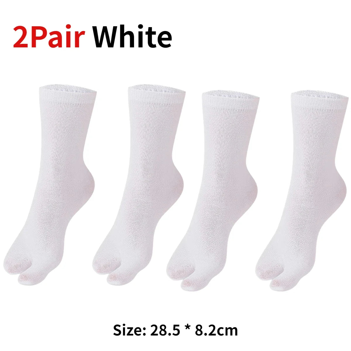 1-5Pair Japanese Style Two Finger Socks Unisex Clog Socks Polyester Toe Separation Socks Kimono Flip Flop Sandal Split Toe Sock