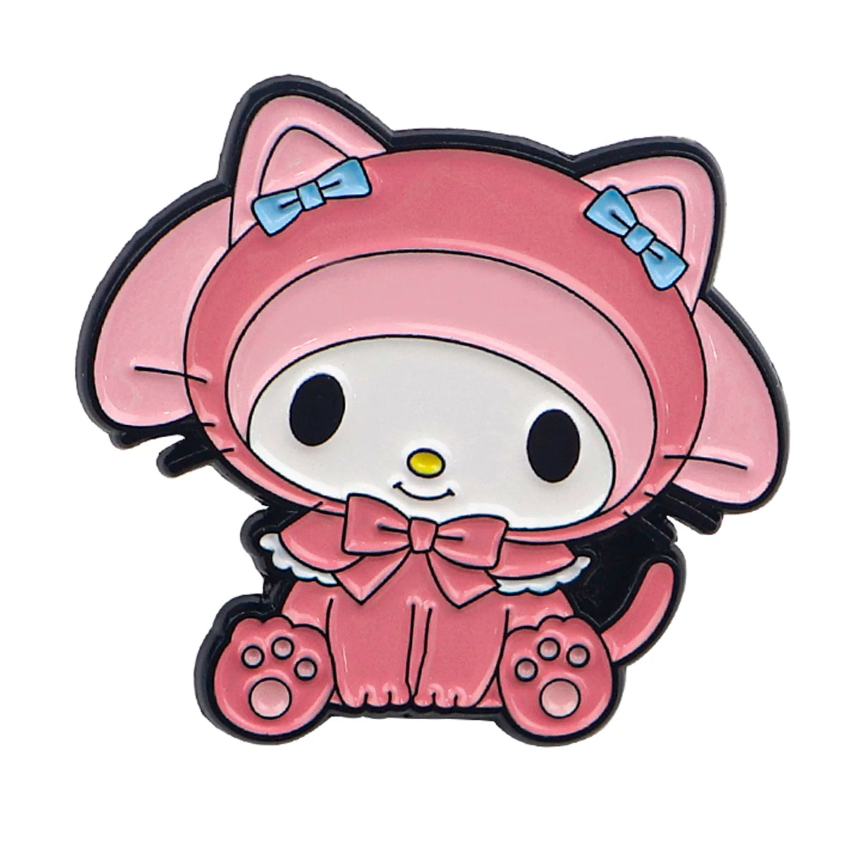 Cute Cat Enamel Pin Kawaii Anime Brooch Pines Lapel Pins Badge on Backpack Clothing Accessories Fashion Jewelry Girls Gifts