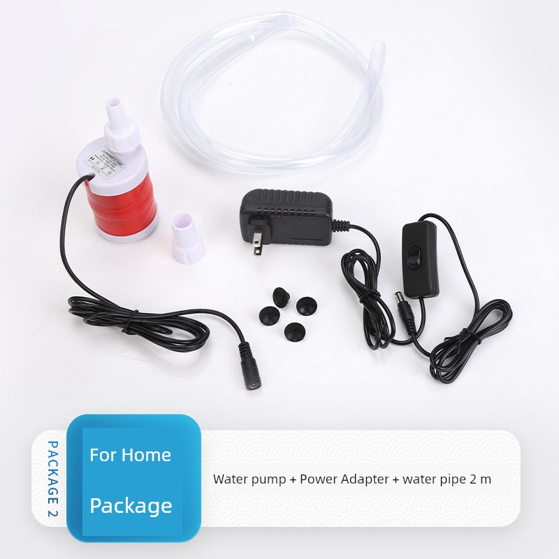 Dc12v DC Brushless Pump Balcony Watering Outdoor Car Washing Pump College Student Dormitory Bath Simple Shower