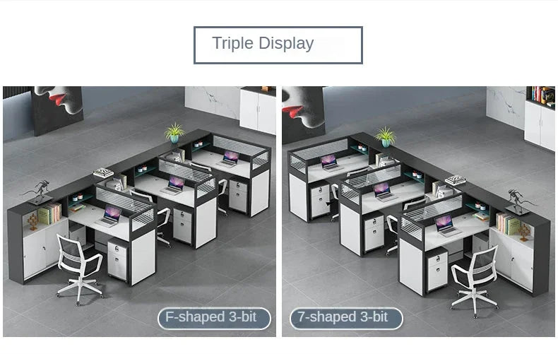 office furniture workstation modern furniture simple fashion workstation table office staff  workstation desk