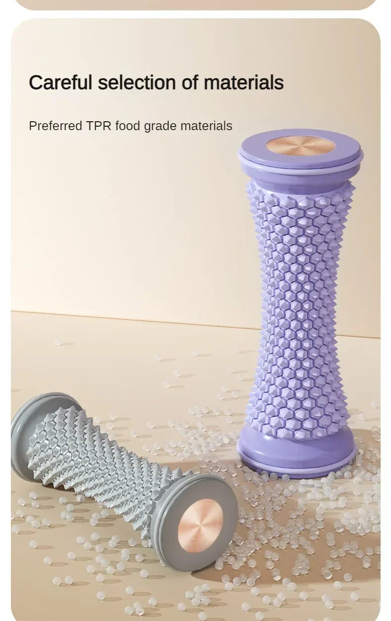 2026 New Best Seller Plastic Manual Foot Massager Massage Roller Yoga Massage Ball Achilles Tendon Roller Foot Massager