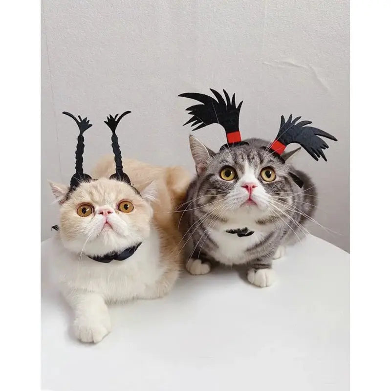 Pet Costume Funny Headwear for Cat Puppy Dog Halloween Photography Props Party Supplies Pet Accessories