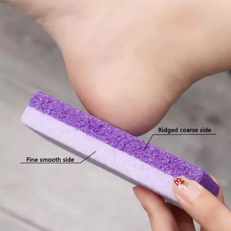 1/10Pcs Foot Pumice Stone Foot File Callus Dead Skin Remover Foot Heel Scrubber Smooth Feet In Seconds Pedicure Exfoliator Tool