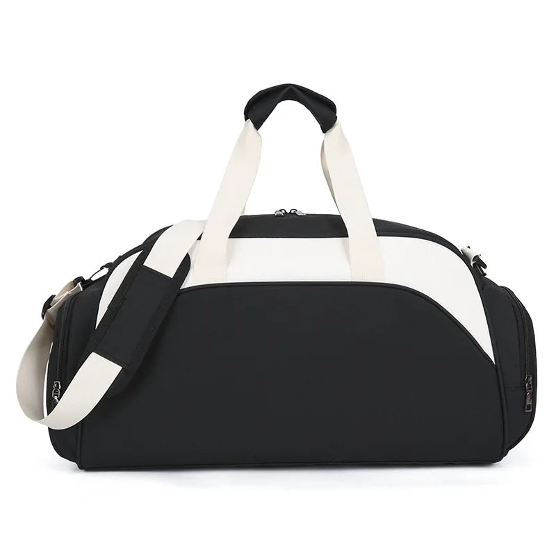 Fitness Bag Custom Logo Dry Wet Separation Travel Bag Personalized Sports Bag DIY Name Gym Bag