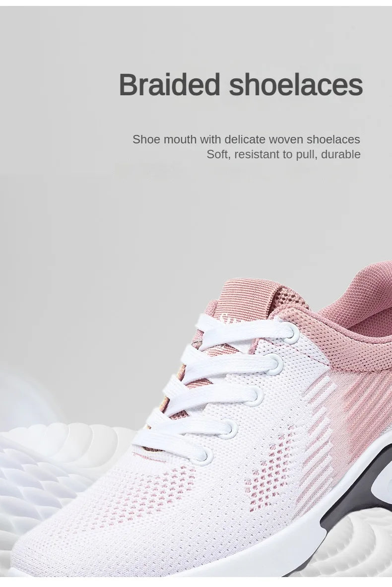 Women's Shoes 2025 Summer Casual Sneakers Breathable Mesh Affordable Free Shipping