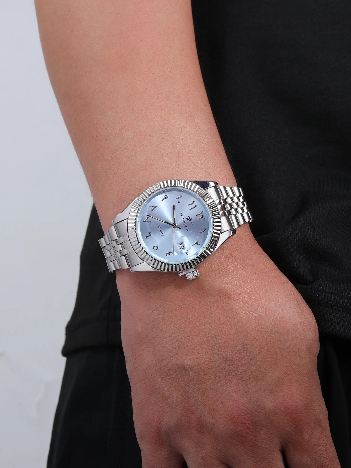 Fashion Men's Watches Date High-end Luxury Casual Sport Clock Classic Business Quartz Male Stainless Steel Wristwatches