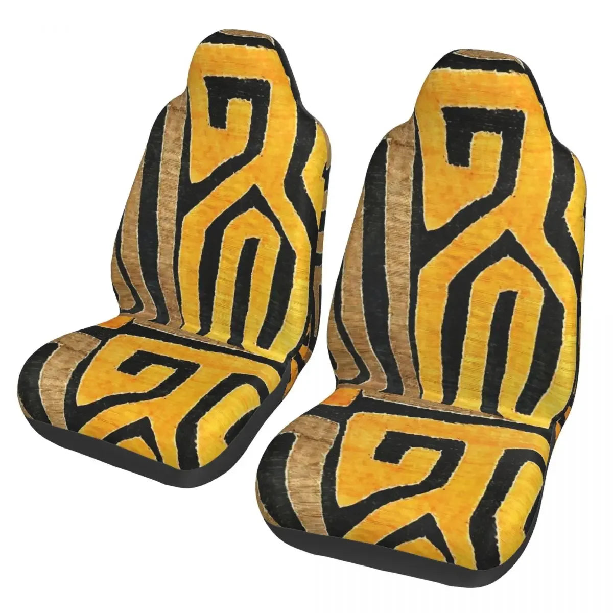 Antique African Textile Print Universal Car Seat Cover Protector Interior Accessories Women Seat Cushion/Cover Seat Protector