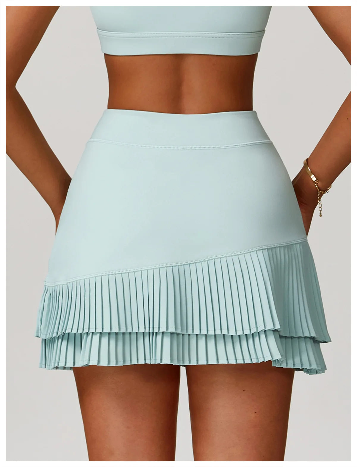 High Waist Sports Short Skirt Lined Shorts Women Fitness Yoga Quick Dry Running Sport Skirts Tennis Skirt Golf Wear for Women