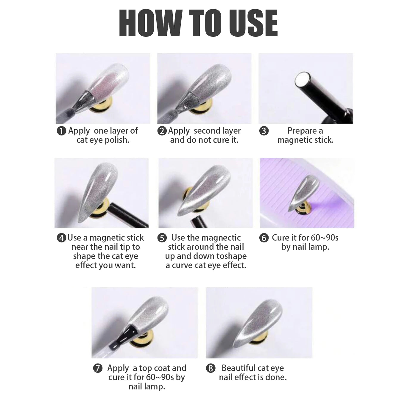 MIANEL 12ML 1-21pcs Emperor Green Cat Eye Gel Nail Polish Whitenning Nails Green Nails Suitable For Nail Salons Nail Supplies