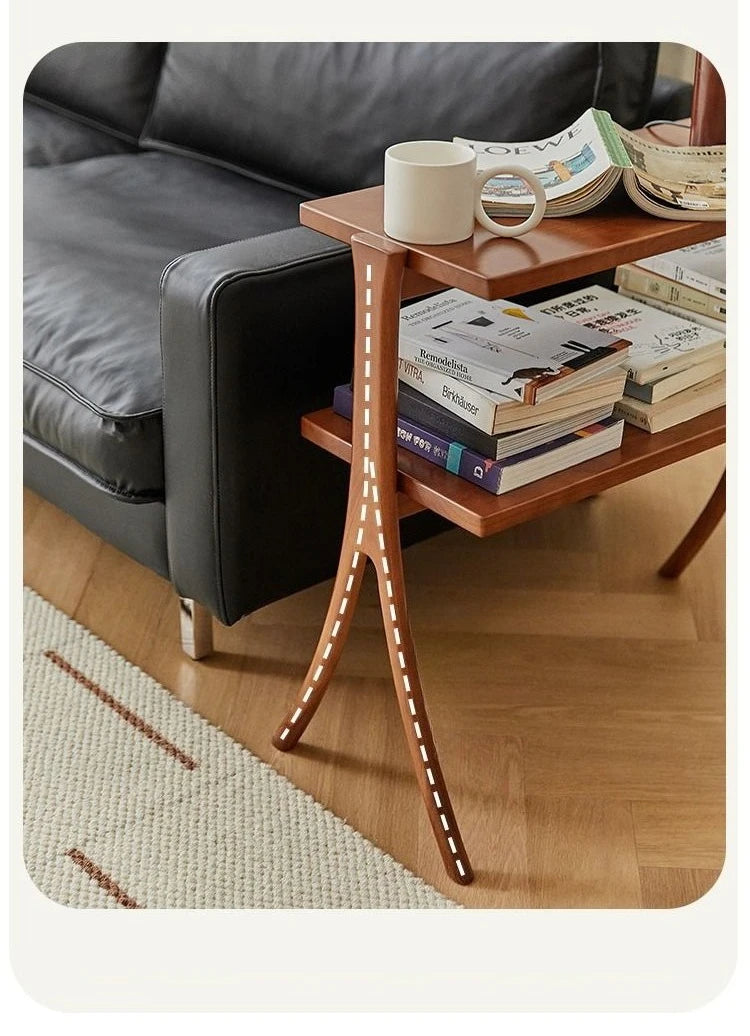 Wooden Table Modern Coffee Tables Portable Sofa Side Table Living Room Luxury Desk Multifunction Storage Furniture Decoration