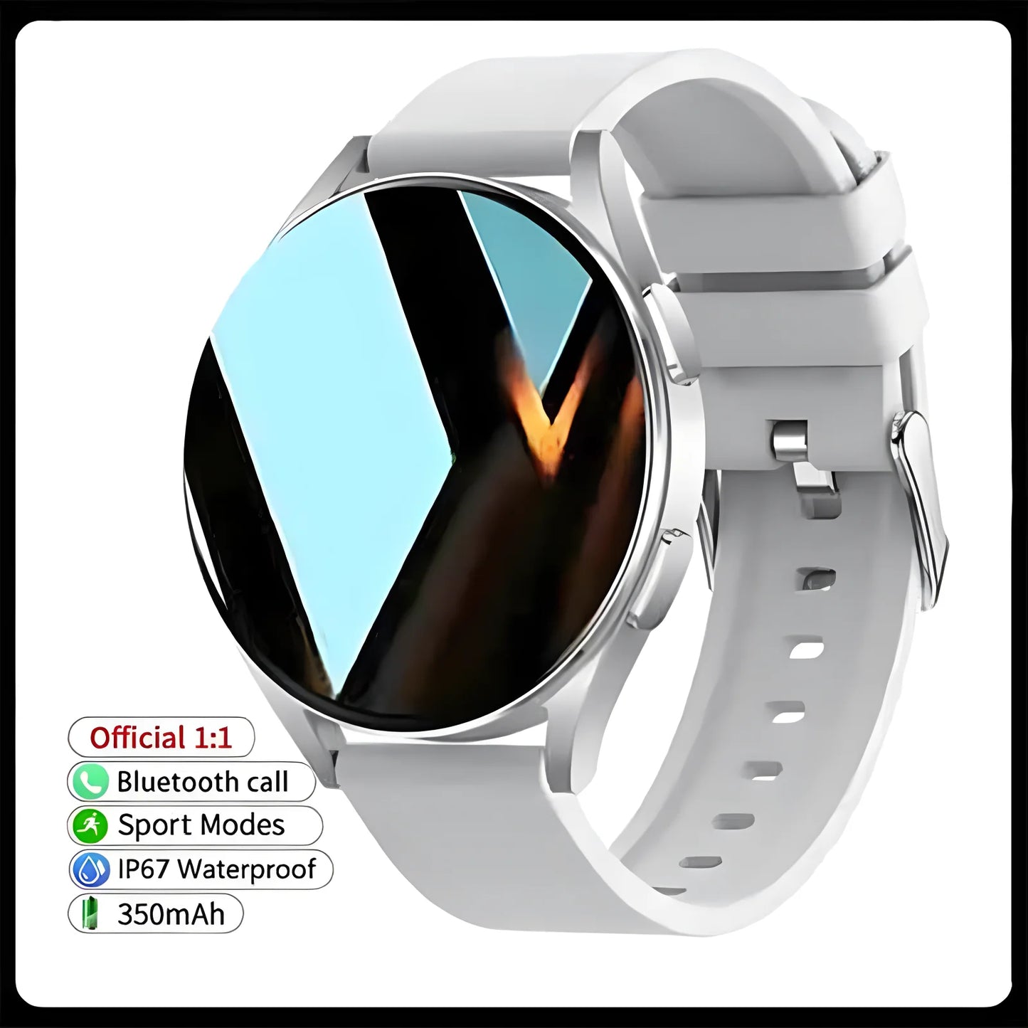 Bluetooth Call Smart Watch Pro 1.39-Inch Custom Dials Music Sports Men Women Watch 6 Health Monitor Smartwatch For Android IOS