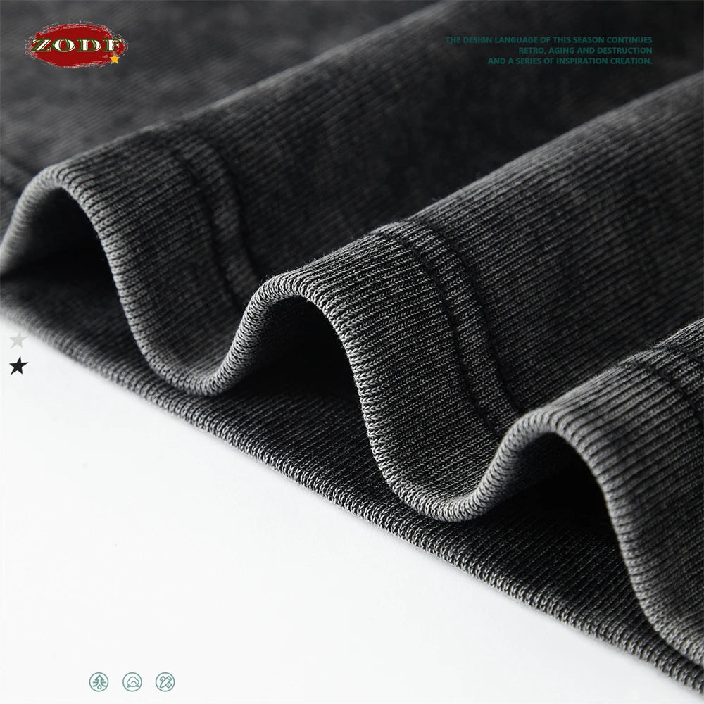 ZODF Women 2025 Hotsweet Girls Washed Cotton Tank Tops Female 315gsm Slim Pleated Arc Hem Camisole TEE Brand Tops HY0574