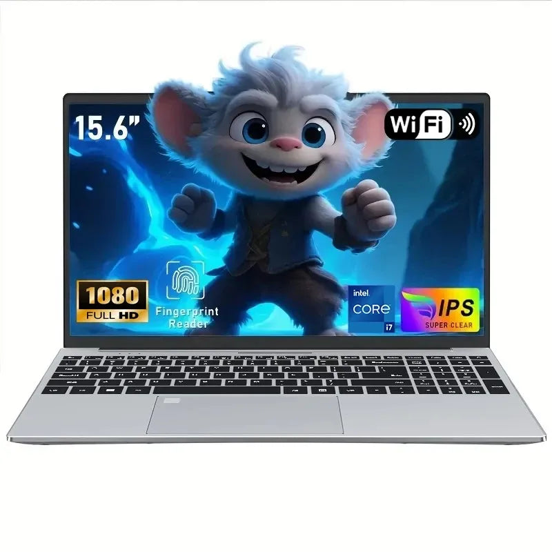 2026 New laptop 15.6 Inch Windows 11 Intel Core i9 9900U 16GB RAM 1TB 2TB SSD Fingerprint Unlock Study Office Pc Gaming Laptops