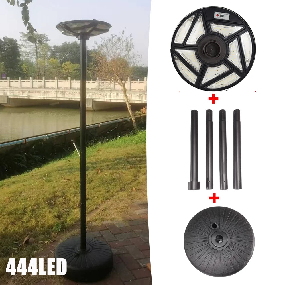 Portable Solar Floor Lights Motion Sensor Solar Garden light Solar Street Lamp Outdoor Emergency Waterproof for Parking Yard