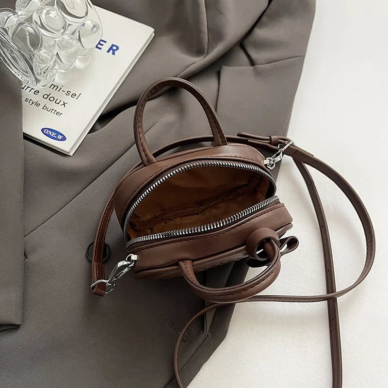 Luxury Brand Women Bag 2024 Winter Mini Crossbody Bag Purse Fashion Simple Handbag Satchel High Quality Lady Small Shoulder Bags