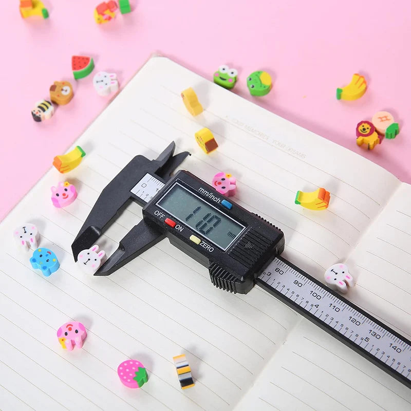 100~500pcs Mini Cartoon Eraser Bulk Multiple Styles Colored Fruit Animal Cake Design School Supply Student Festival Rewards TMZ