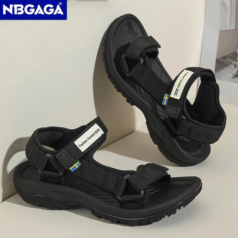 Classic Summer Flat Women's Sandals Simple Beach Sandals Outdoor Casual Sport Sandals Shoes