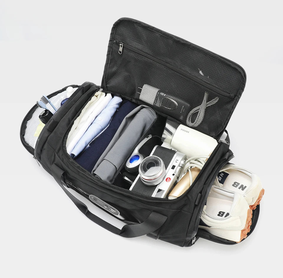 Tigernu Travel Bags For Men Gym Bag Waterproof Fitness Bag Men Outdoor Portable Bag Ultralight Yoga Sports Bag Handbag Crossbody