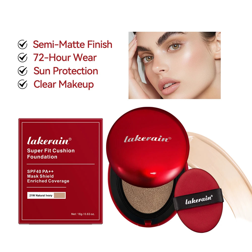TIRTIR Sunscreen Air Cushion Poreless Bb Cc Cream High Coverage Oil-Control Soft Face Makeup Foundation Base Cosmetics