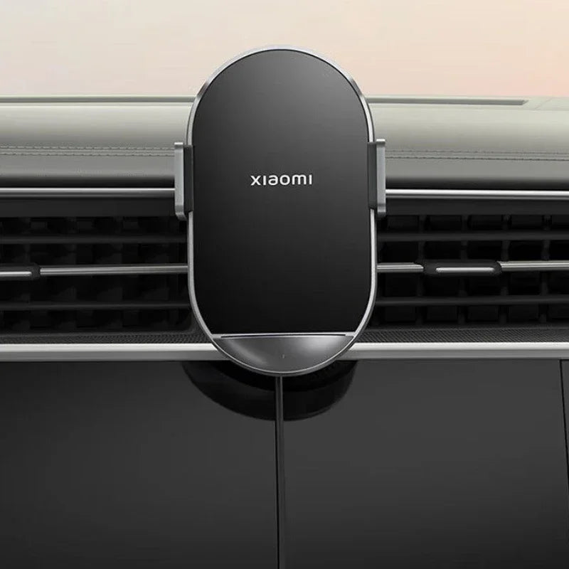 Xiaomi 50W Wireless Car Charger Set Smart Fast Quick Charging Auto Accessories Support Power-Off Car Mount Induction Charging