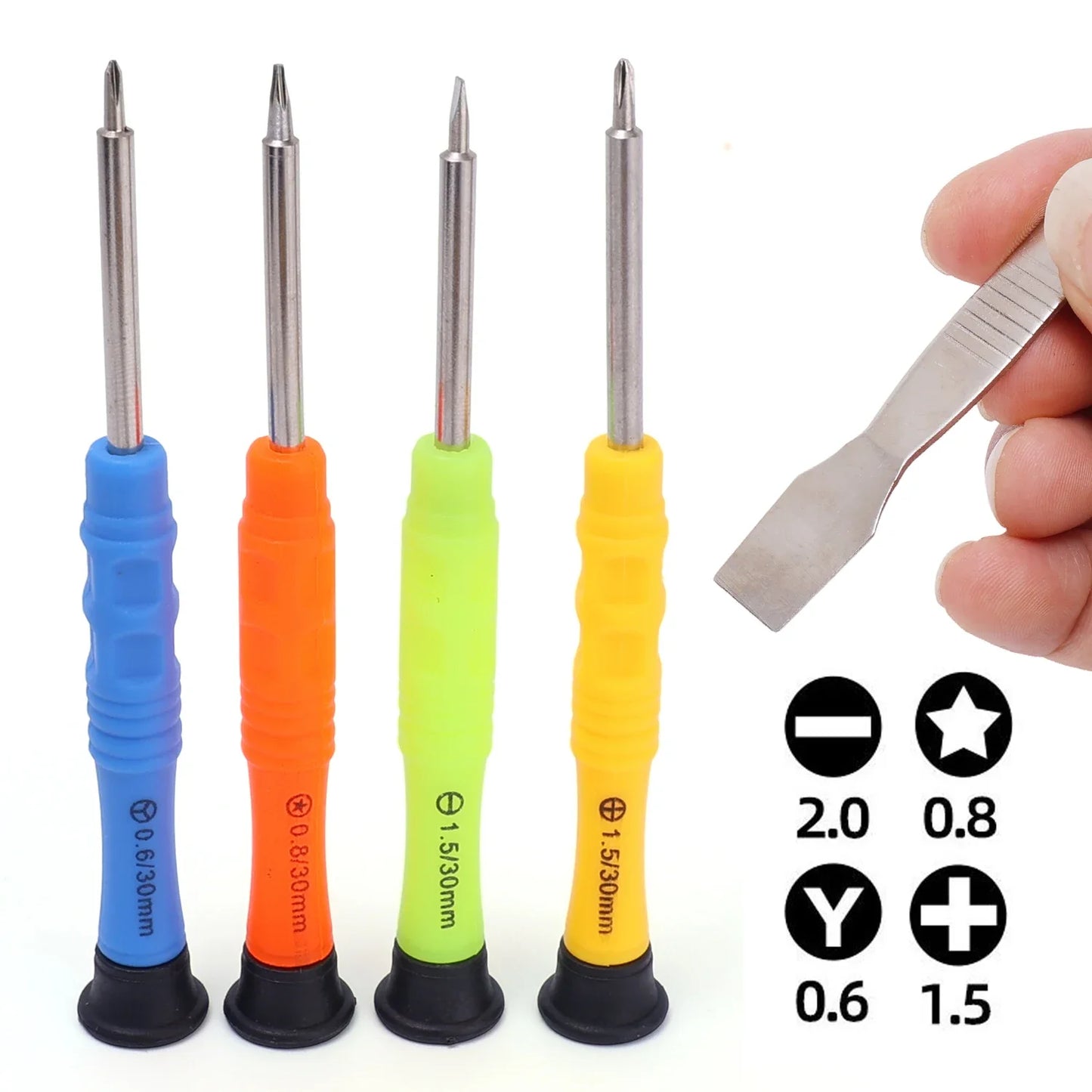 22 in 1 Mobile Phone Repair Tools Opening Screwdriver Set Disassemble Hand Tool Kit for iPhone iPad Laptop Computer Opening Tool