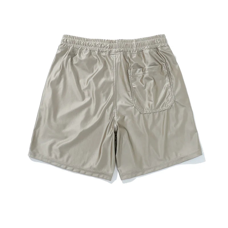 Plus Size 4xl Mens Board Shorts Sexy Leisure Short Pants Khaki Black Elastic Waist Lace-up Pocket New Summer Casual Beach Shorts