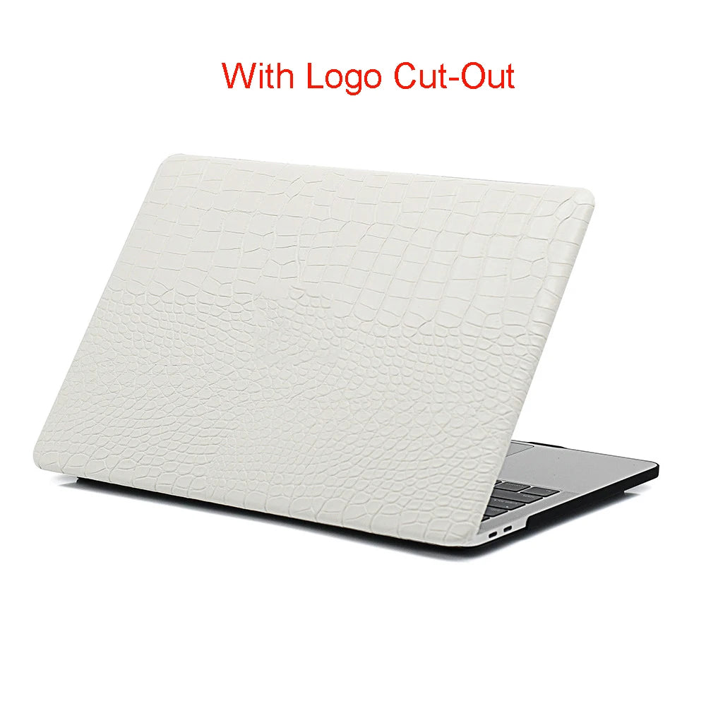 Free Print Name Laptop Case For Macbook New Air 13.3'' Pro Retina 14 " Computer Hard Case With Logo Cut-Out Free Print Name