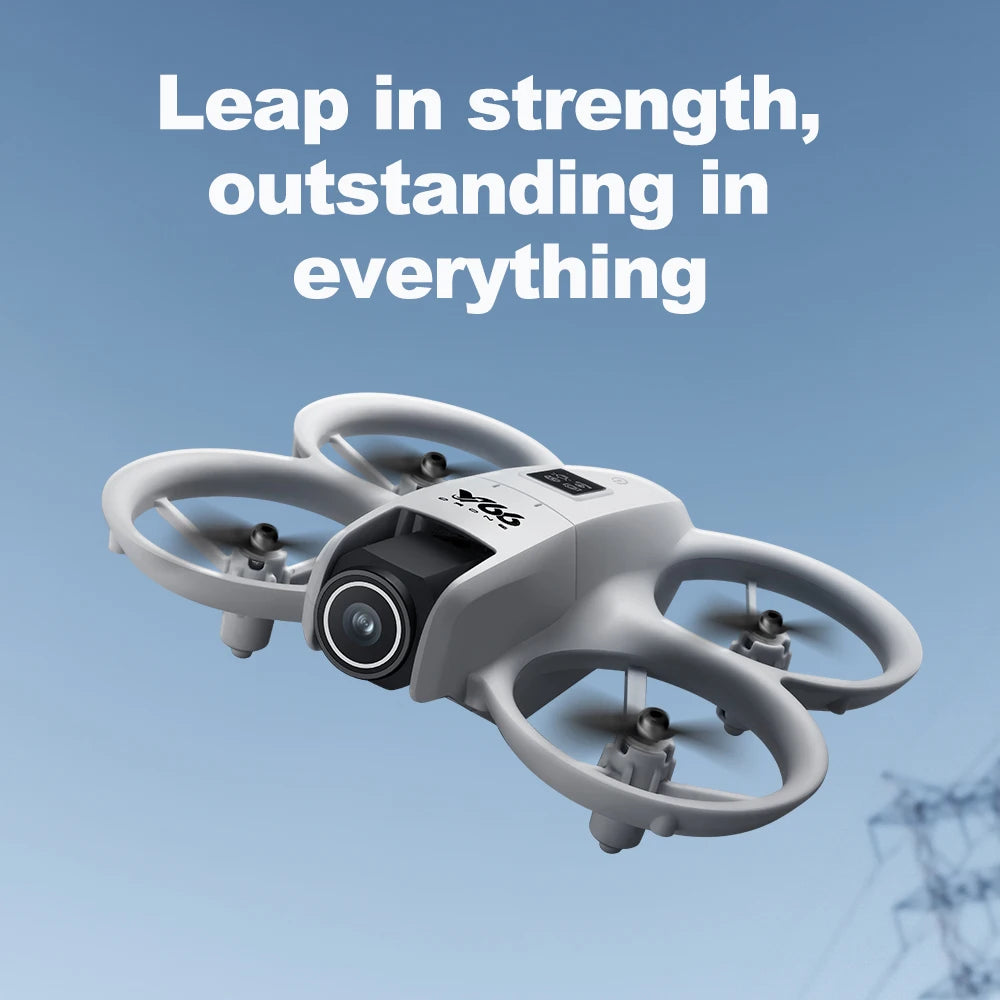 V66 Mini Drone With Camera 4K HD WiFi FPV Drone Obstacle avoidance Pocket Remote Control Helicopter Quadcopter Gift For Kids Toy