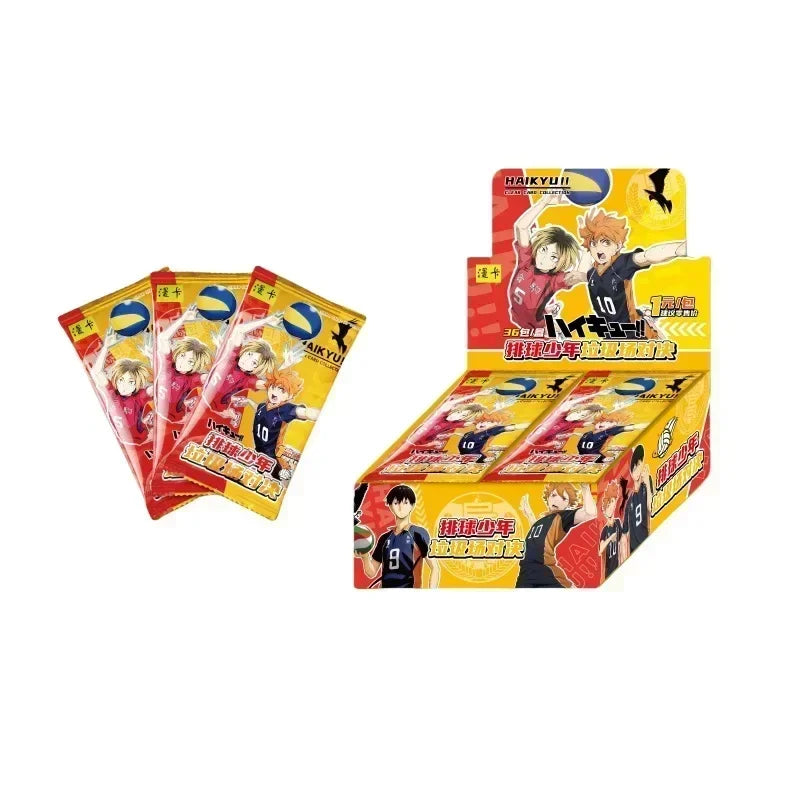 Haikyuu CardsThe Junkyard Showdown Is Coming Hotly with A Passionate Opening Classic Collectible Card Toys and Gifts