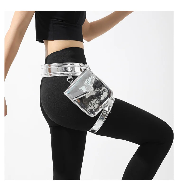Belt Bag Mini Bag Waist Bag Leg Bag Sports Fitness Running Bag With Yoga Pants Headset Lipstick Bag Fanny Pack Purse Waist Pack