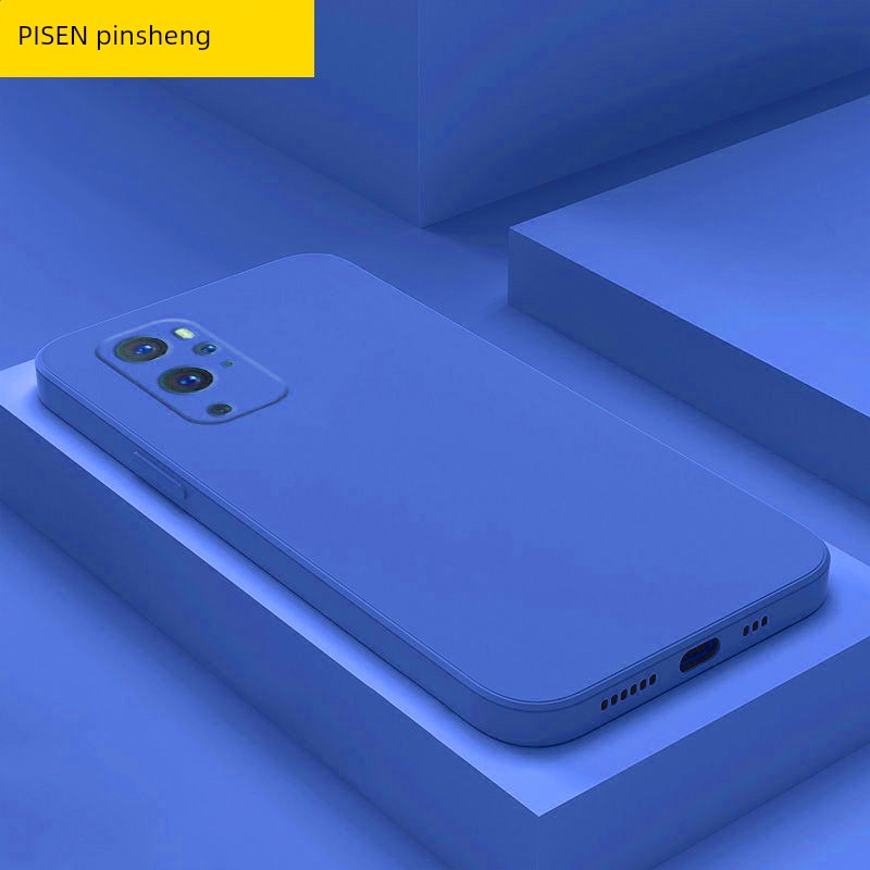 Pinsheng Applicable/OnePlus 9 Liquid Silicone Phone Case OnePlus 9RT Pure Color Stain-Resistant Soft Case OnePlus Ace Pro