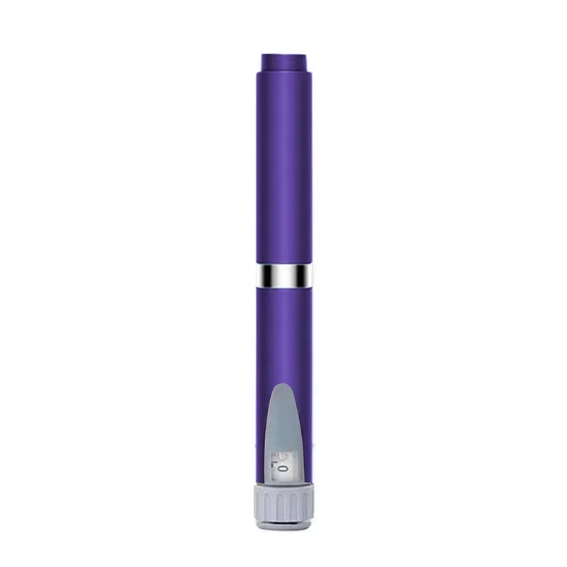 Portable Dose Adjustable Reusable Injector Pen Kit for Insulin Peptide, Comes with 10Pcs 3ML Replacement Cartridges