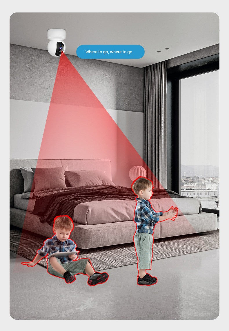 HD Indoor Smart Webcam without Dead Angle