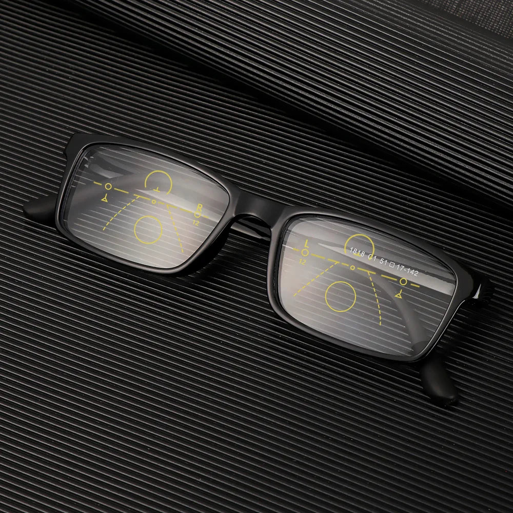 Intelligent Multifocal Progressive Reading Glasses for Men Women Near and Dual-use Anti-Blue Light Eyewear Очки Для Зрения