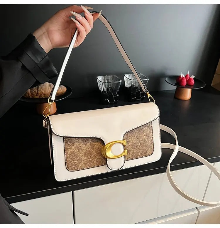 2026 Luxury Designer Diaper Bag: Large Capacity Vintage Leather Tote For Women, Elegant Classic Trendy Handbag With Paris Logo