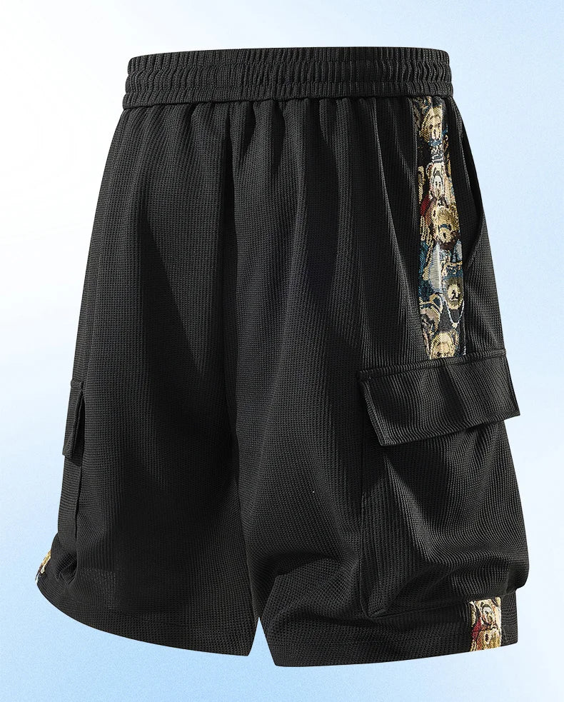 Plus Size 6XL 7XL 8XL Summer Casual Basketball Cargo Shorts Men Fitness Gym Joggers Sports Running Shorts Hommes Men Clothing