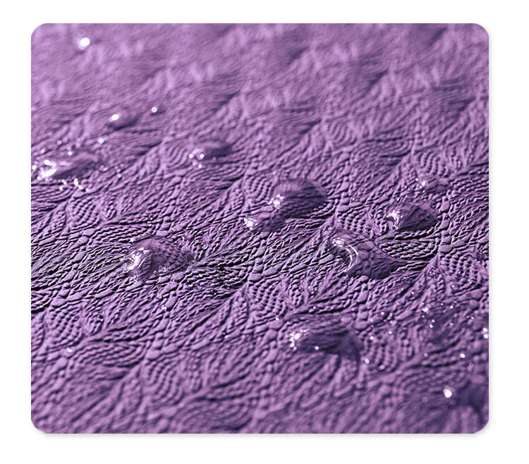 TPE Folding Yoga Mat Sports Anti Slip Shock-absorbing Fitness Folding Mat High-density 6mm Portable Belt Wear-resistant Rest Mat