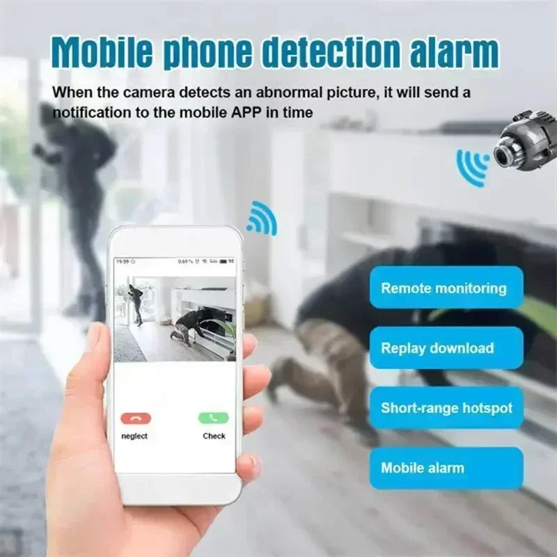 X5 1080P Mini Wireless Surveillance Camera Night Vision Lightweight Clear Portable Motion Detection Premium Quality NEW 2026