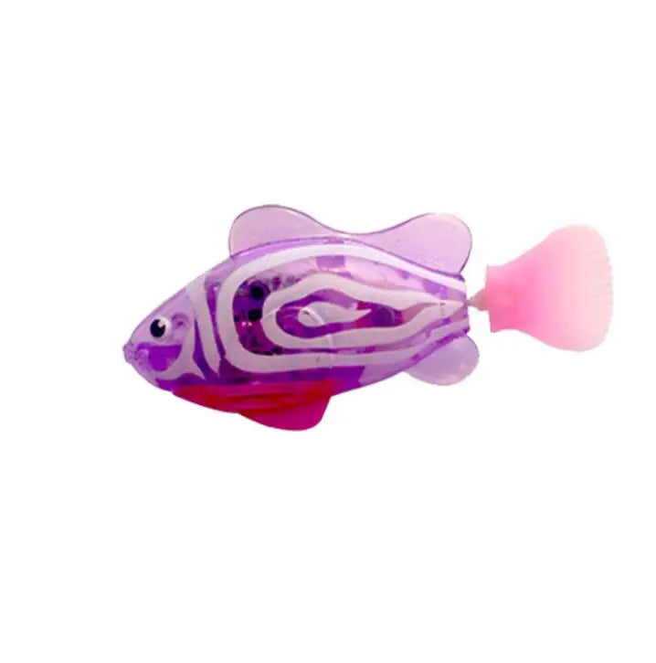 Flash Swimming Electronic Pet Fish Bath Toys for Children Kids Bathtub Battery Powered Swim Fishing Tank Decoration