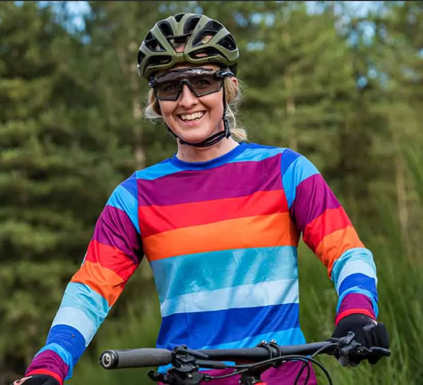 Cycling clothes for women motocross cycling team Sportswear downhill  long sleeve shirt  mtb enduro t-shirt bicycle jersey