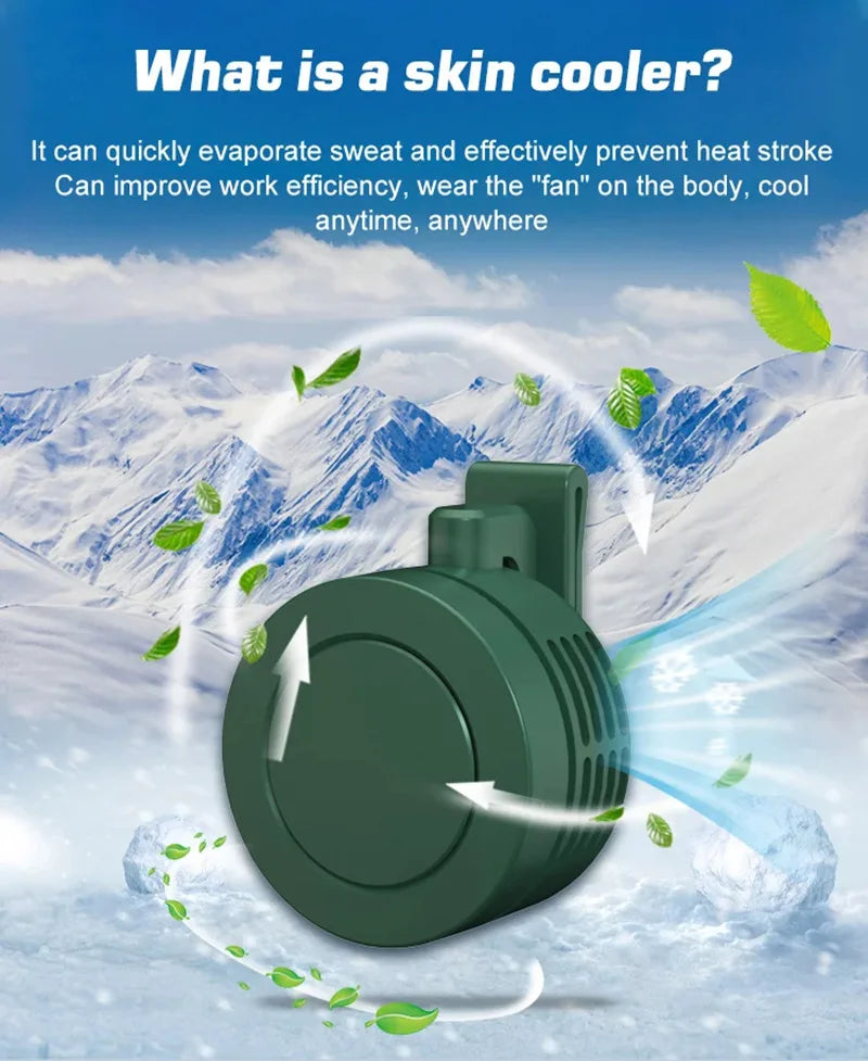 Lenovo Hanging Clip Small Fans Usb Portable Mini Small Electric Fan Light Sound Portable Desktop Handheld Fan Outdoor Cooling