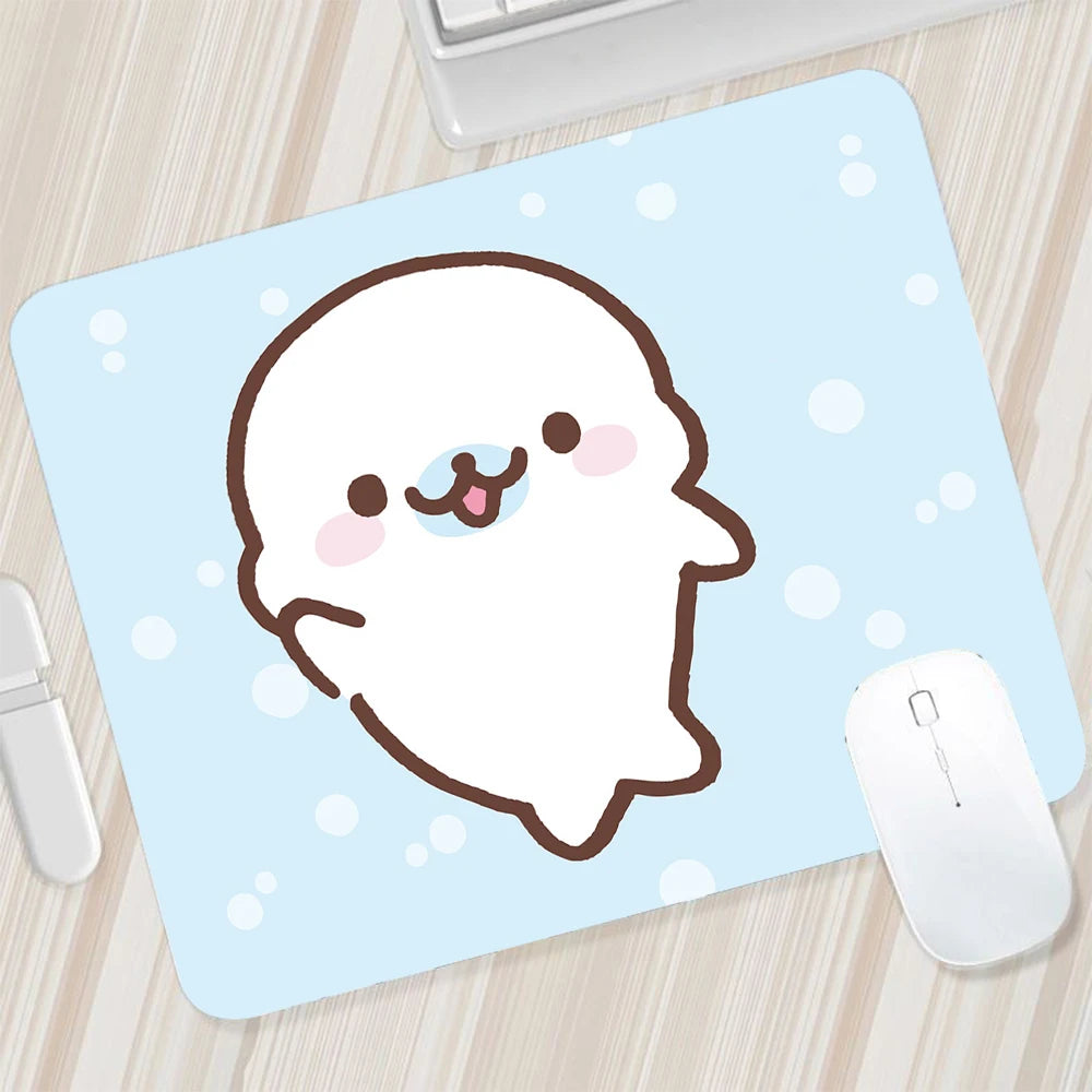 Japanese Cute Mamegoma Small Mouse Pad Gaming Mousepad PC Gamer Mouse Mat XXL Computer Pad Keyboard Mat Desk Pad Laptop Mausepad