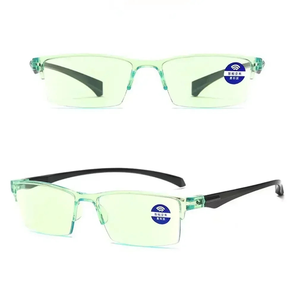 1pcs Ultralight Smart Automatic Zoom Reading Glasses Anti Blue Ray Eyeglasses Autofocus Presbyopia Eyewear
