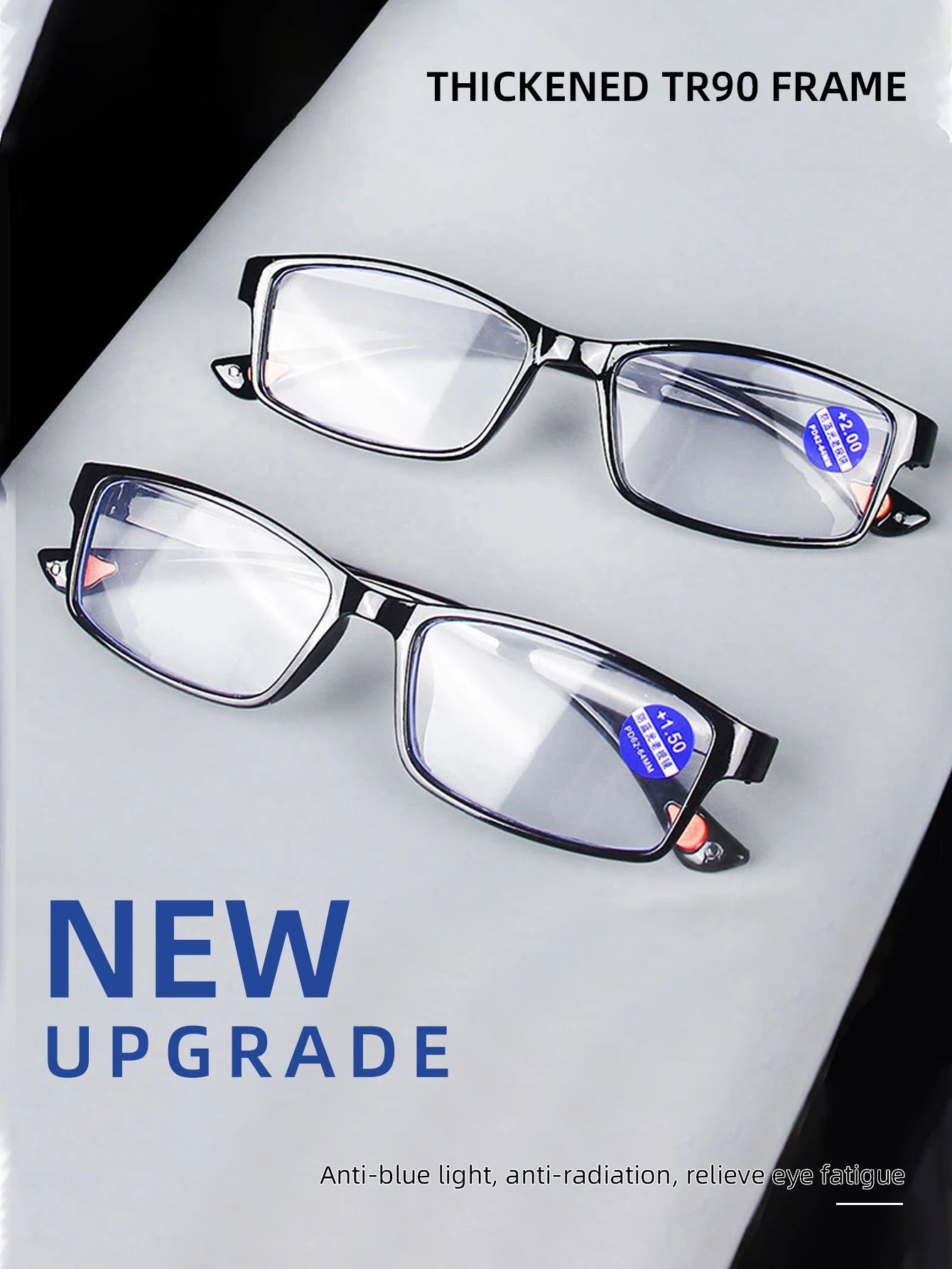 Reading Glasses Ultralight Anti Blue-Ray Light Presbyopic Glasses Hyperopia Eyewear Readers +1.0 1.5 2.0 2.5 3.5 4.0