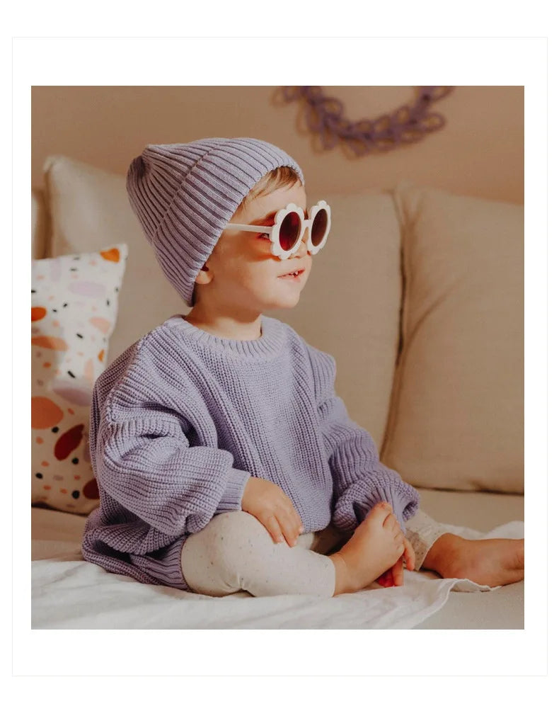 0-6Yrs Baby Boys Girls Knit Sweater Clothes 2025 New Toddler Infant Newborn Knitwear Soft Spring Long Sleeve Baby Pullover Tops