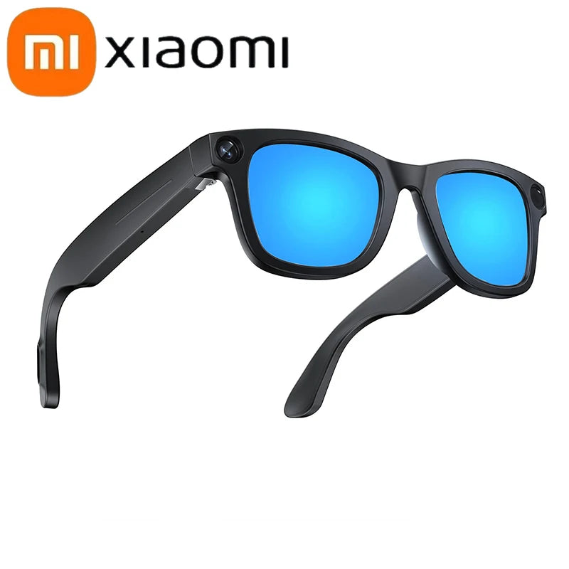 Xiaomi AI Smart Camera Glasses 6K HD With Long-lasting Battery Voice Assistant Control Calling Music Outdoor Photo-grey Glasses